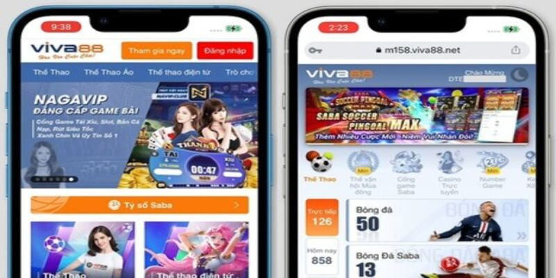 Tải app Viva88 tham gia cược tiền online an toàn, hấp dẫn